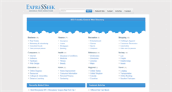 Desktop Screenshot of expresseek.com