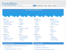 Tablet Screenshot of expresseek.com